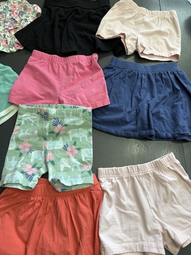 Girls Shorts & Skorts 4T Lot Of 10 Carters, Lands End, Cynthia Rowley - Picture 3 of 11