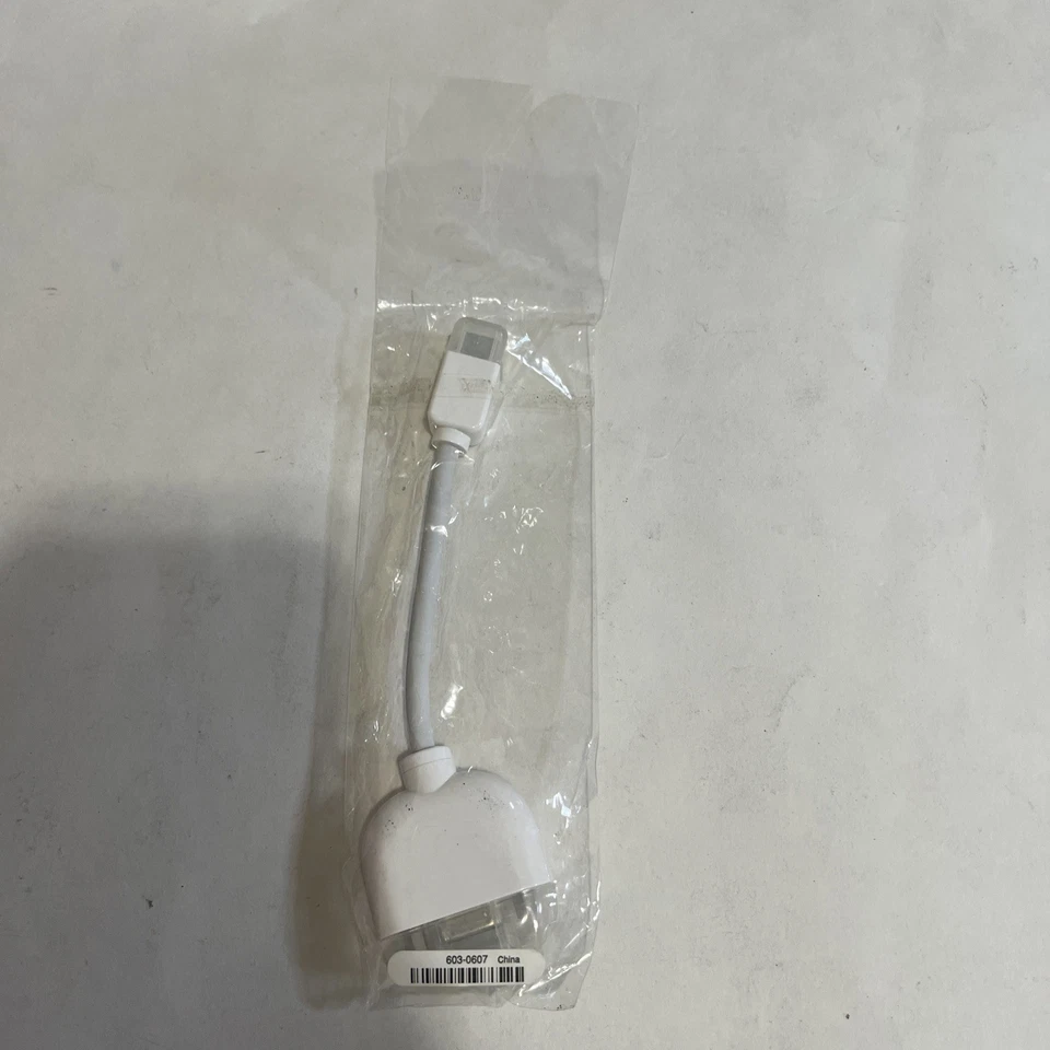 New White Apple Mini VGA to VGA Display Adapter EXC 603-0607 Video - Image 2 of 3