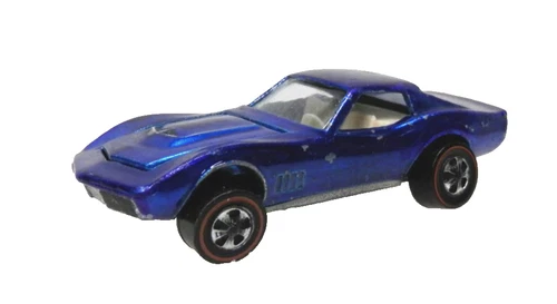 Hot Wheels Sweet 16, Redline1968 USA Made Custom Corvette With display case