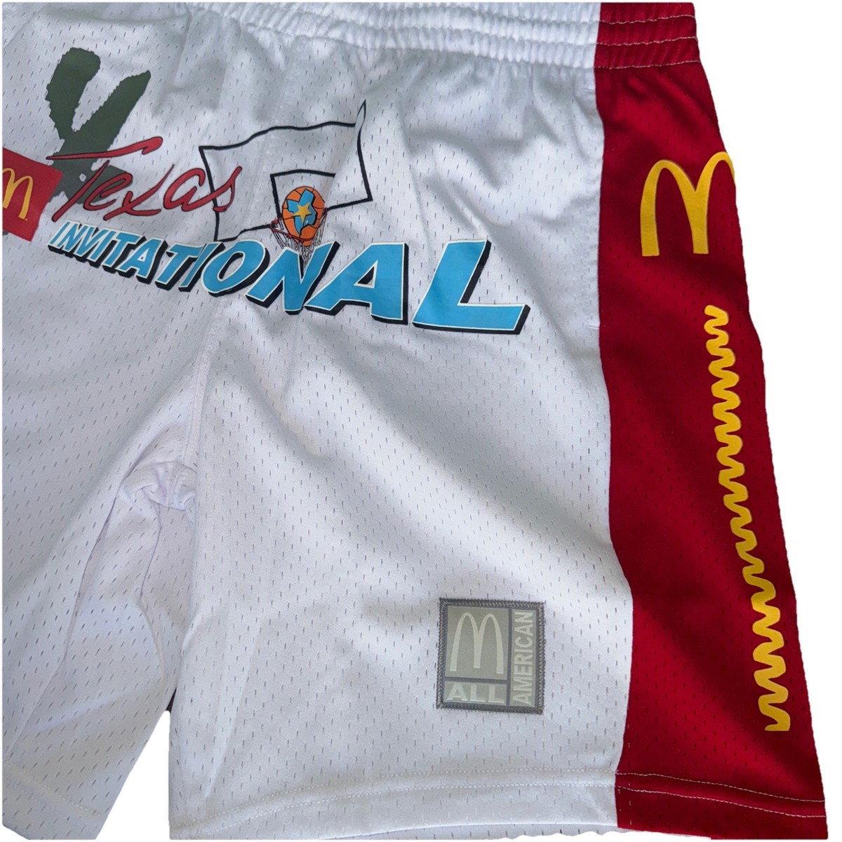 Travis Scott x McDonald's Cactus Jack All American Shorts SiZE