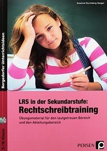 LRS in der Sekundarstufe: Rechtschreibtraining: Übu... | Buch | Zustand sehr gut