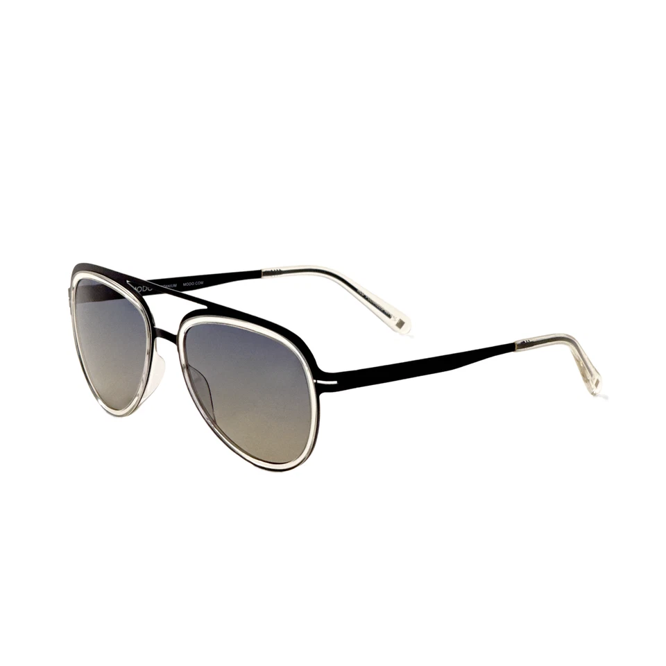 Modo Unisex 54mm Crystal Navy Polarized Sunglasses MS452SCRYNY54