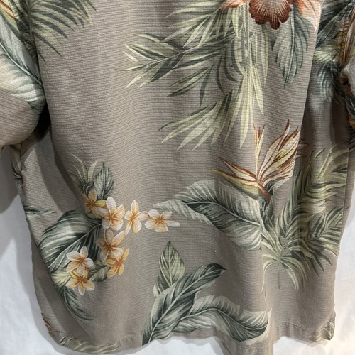 Jamaica Jaxx Mens Sz L 100% Silk Hawaiian Shirt authentic island style - Picture 13 of 22