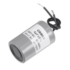 CBB60 Run Capacitor 4uF 250V AC 2 Wire 50/60Hz Cylinder 54x34mm