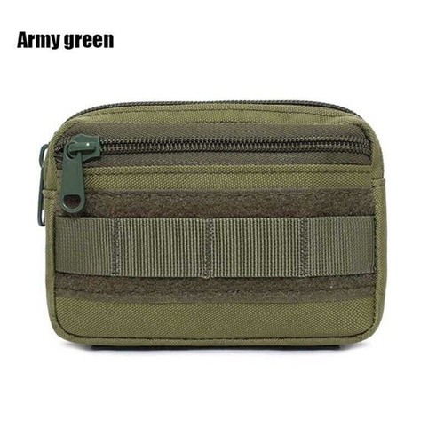 Military Tactical Bag Molle Outdoor Belt Pouch Phone Pocket Utility Waist Pack - Picture 11 of 15