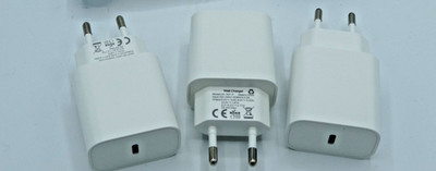 USB C Adapter 25 Watt USB C Schnelladegerät PD 3.0 / 3er Pack Neu !