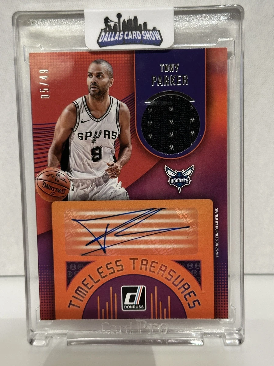 その他 TONY PARKER auto Tony Parker Basketball Autographed Sports Trading Cards
