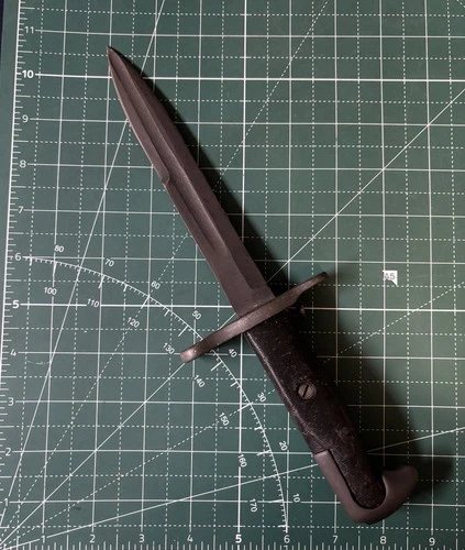 Post WW2 US Military Rare M1 Grand Rifle Bayonet (Cut Down)