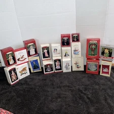 Hallmark Keepsake Lot Of 21 Assorted Christmas Ornaments
