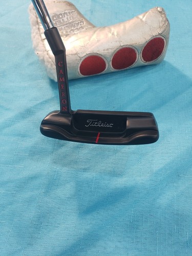 Scotty Cameron CUSTOM Newport Mid Slant Pro Platinum putter 35" w/headcover - Picture 3 of 7