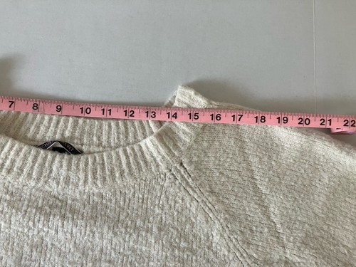 Victoria's Secret Knit Sweater Women's XS White Ivory Boat Neck - Picture 5 of 8