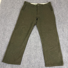 Vintage Wool Pants Men  s 34 x 28.5 Green Codet Model 222L Hunting Outdoors Wear