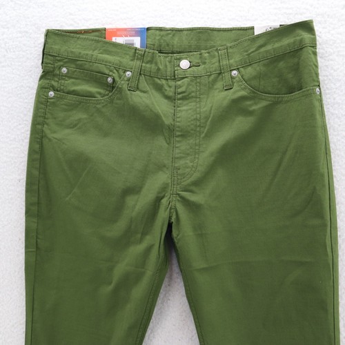 Levis Pants Mens 36x30 Green 511 Performance All Seasons Tech Ripstop Utility - Picture 3 of 13