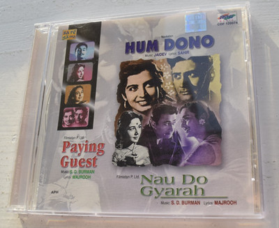 HUM DONO & PAYING GUEST & NAU DO GYARAH ~ Bollywood soundtrack Hindi CD ~ 2000