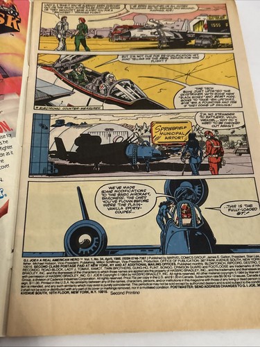 VNTAGE LOT OF 6. G.I. JOE A REAL AMERICAN HERO COMIC BOOKS. G.I. JOE VINTAGE COM - Picture 23 of 24