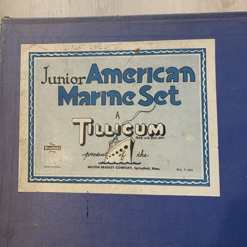 RARE Tillicum Junior American Marine Set Complete T305 - Picture 10 of 15
