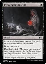 Eviscerator's Insight -Foil Near Mint MTG Modern Horizons 3