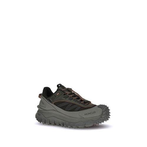 Moncler Trailgrip GTX Men Black Sneakers Polyamide Solid GORE-TEX Trekking Shoes - Picture 2 of 4