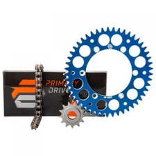 Primary Drive Alloy Kit & O-Ring Chain Blue Rear Sprocket 1437620206