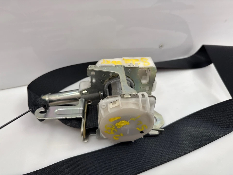 Cinturón de seguridad delantero izquierdo Toyota Prius 16-22 retractor lado conductor negro OEM Foto 4 de 4