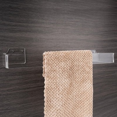 16.5Inches Hand Towel Holder, Self Adhesive Towel Rack for Bathroom Wall Moun...
