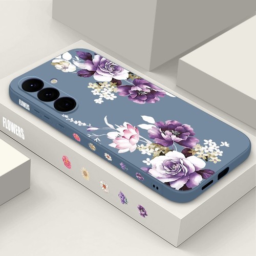 Funda Para Samsung Galaxy A56 A16 A05s A15 S25 S24 S23 S22 Rosa Flor Cubierta Suave - Imagen 16 de 19