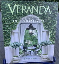Veranda : the Art of Outdoor Living by Lisa Newsom Hardcover Photography Book