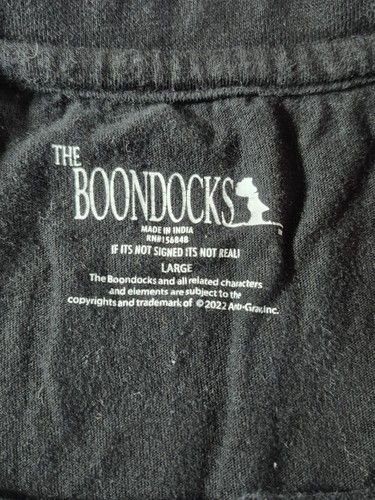 Official Merch The Boondocks Riley Anime Black Short Sleeve T-Shirt Size Large - Picture 5 of 10