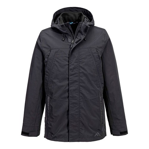 Portwest KX366 KX3 Sport 3 in 1 Jacket Waterproof Warm Fleece Inner Windproof - Picture 4 of 7