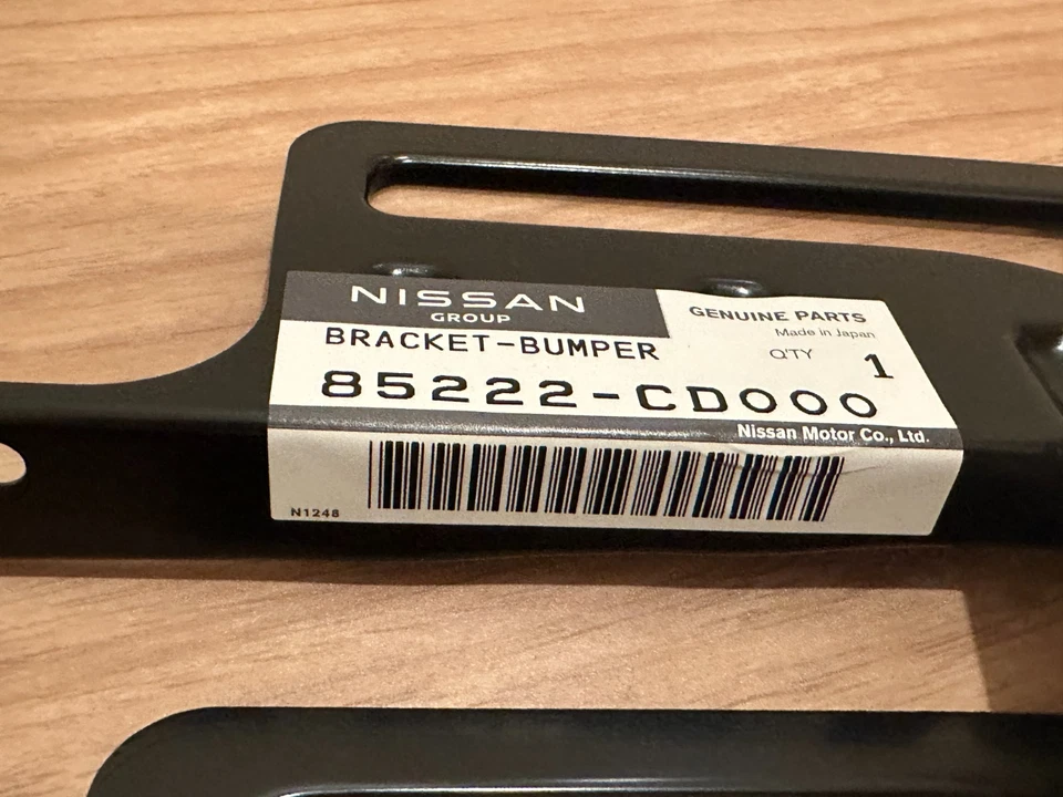 Nissan Genuine 350Z 2003-2008 Rear Bumper Side Bracket Left Right Pair OEM JDM - Imagem 2 de 4