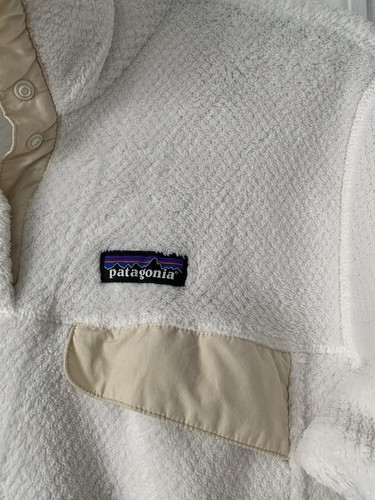 Patagonia Womens Re-Tool Snap T Fleece Pullover Large Polartec Dark Natural - Picture 2 of 7