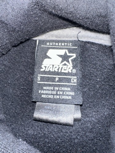 Starter Hoodie Men’s Size Small Black - Picture 4 of 7