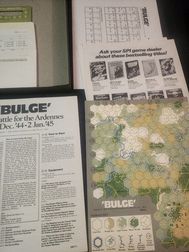 Bulge The Battle for the Ardennes 15 Dec '44-2 Jan '45 SPI aka The Big Red One - Picture 3 of 5