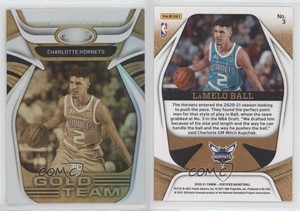 2020-21 Certified Gold Team Rookies Lamelo Ball #3 RC