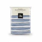 New Eddie Bauer Pack Of 2 Cotton Percale Standard Pillowcases Batik Stripe