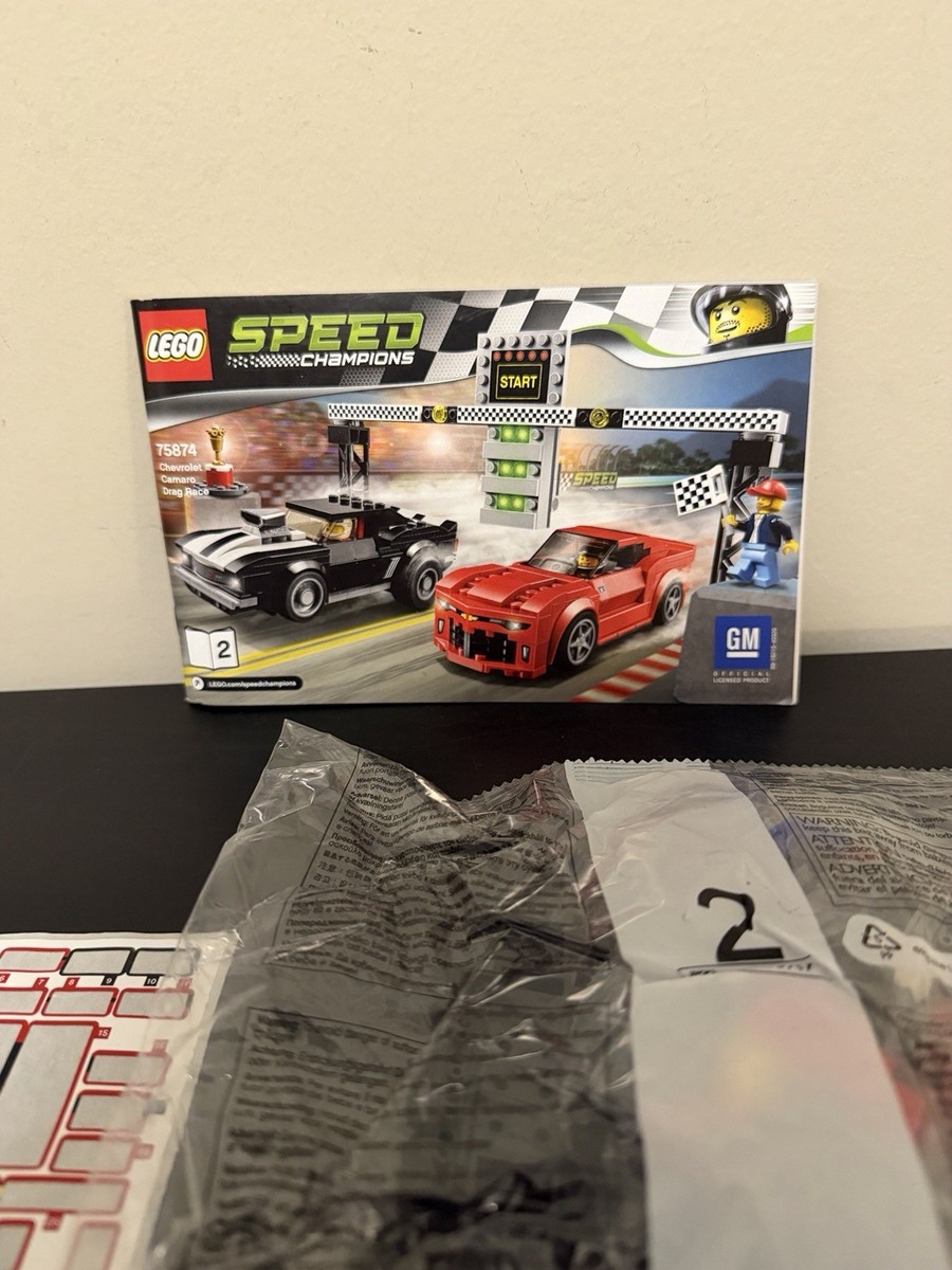 LEGO SPEED CHAMPIONS: Chevrolet Camaro Drag Race (75874) for sale