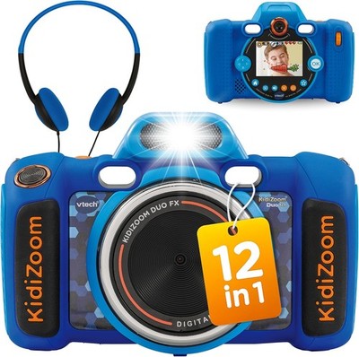 VTech KidiZoom Duo FX I Digitale Kinderkamera mit Selfie- und Videofunktion I