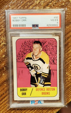 1967-68 Bobby Orr 2nd year card #92 PSA 4 VG- EX