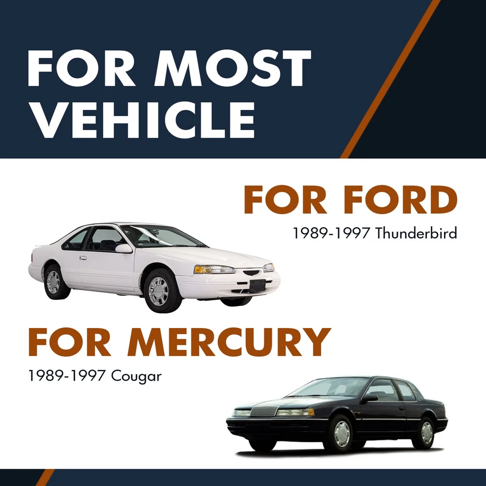 Пара 2 передних L-R быстросъемных пружин стойки катушки для 1989-1997 Ford Thunderbird - Изображение 2 из 4