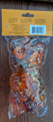 Ashland Acrylic Fall Fillers pumpkins different sizes - Picture 5 of 17