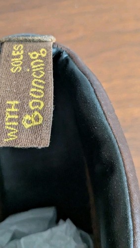DR Doc Martens Mens 12 US 8287 Chunky Brown Boot Leather Air Wair Cushion Sole - Picture 9 of 13