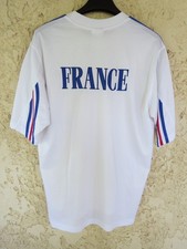 Maillot équipe de FRANCE TRIATHLON 2002 ADIDAS vintage shirt running F 6 USA L