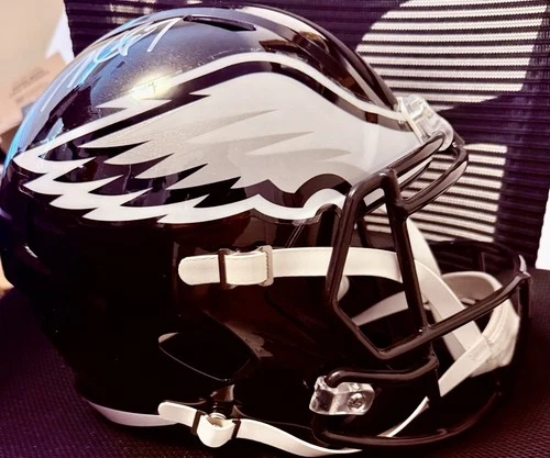 Michael Vick Signed Full Size Philadelphia Eagles Replica Helmet