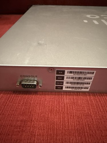 CISCO SG300-52 52 PORT GIGABIT MANAGED SWITCH SRW2048 K9 V02 SMALL BUSINESS - Picture 7 of 8