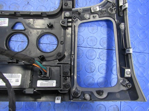 13-20 Dodge Ram Heater Instrument Radio Bezel Dash Trim Silver/Gray 5060 - Picture 7 of 13