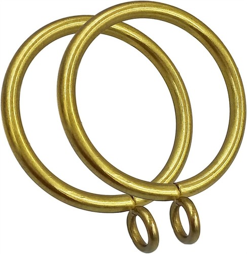 Anillos de cortina Colourtree de 10 piezas de 1,5 pulgadas con ojales para barra de cortina - Imagen 4 de 21