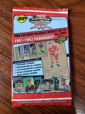 2006 Tristar Hidden Treasures Hockey 5 card pack - see description
