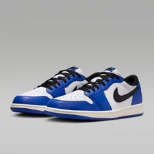 Nike Air Jordan 1 Retro Low OG White Game Royal Black CZ0790-140 Expeditedship