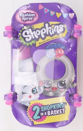 Shopkins Fashion Spree Basket Season 4 Basket 1 Blind Bag Basket 2 Figures New