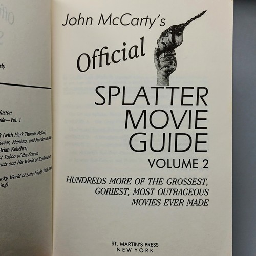 Official Splatter Movie Guides: Hundreds More of the Grossest, Goriest,Most... - Foto 3 di 9